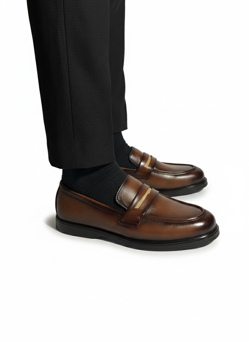 MUSTARD MEDICATED LOAFER