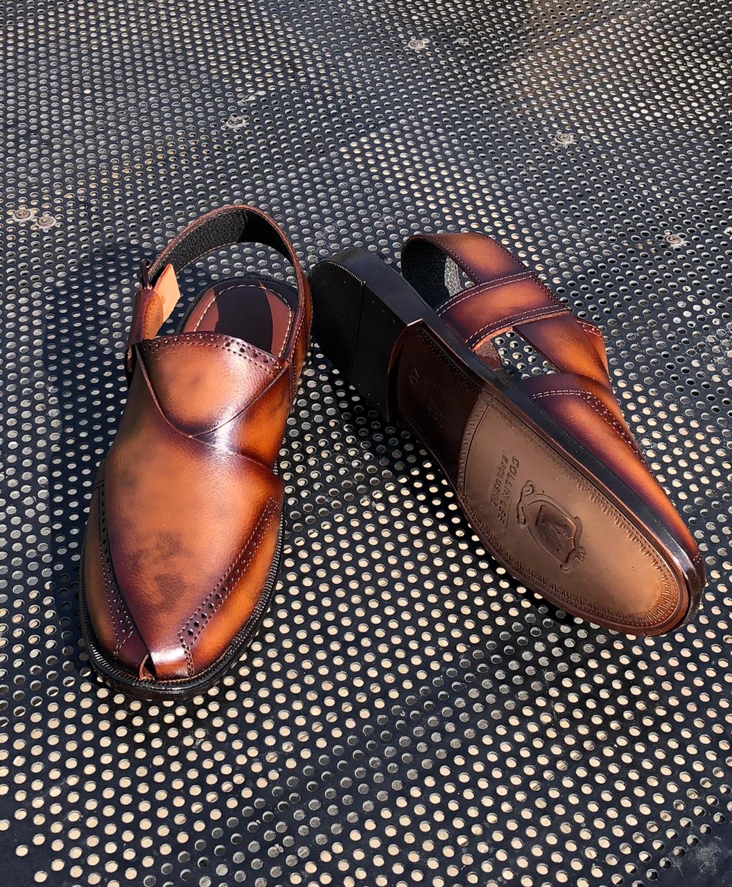 SHADED BROWN HALF PATCHING